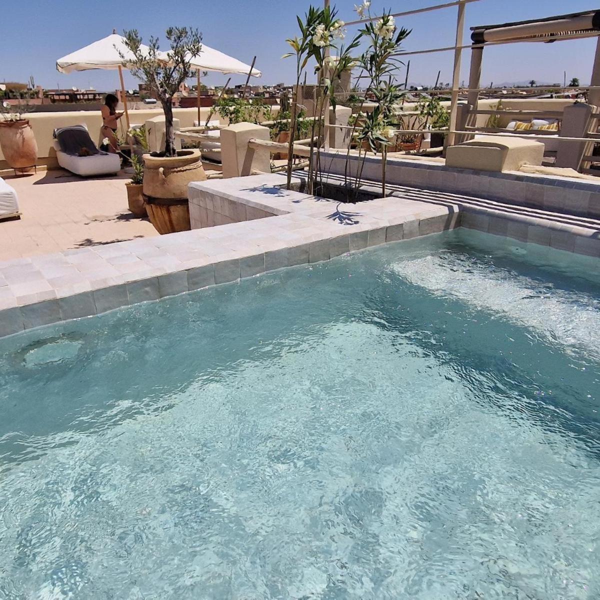 Bed and Breakfast Le Singe Rose Marrakesz Zewnętrze zdjęcie