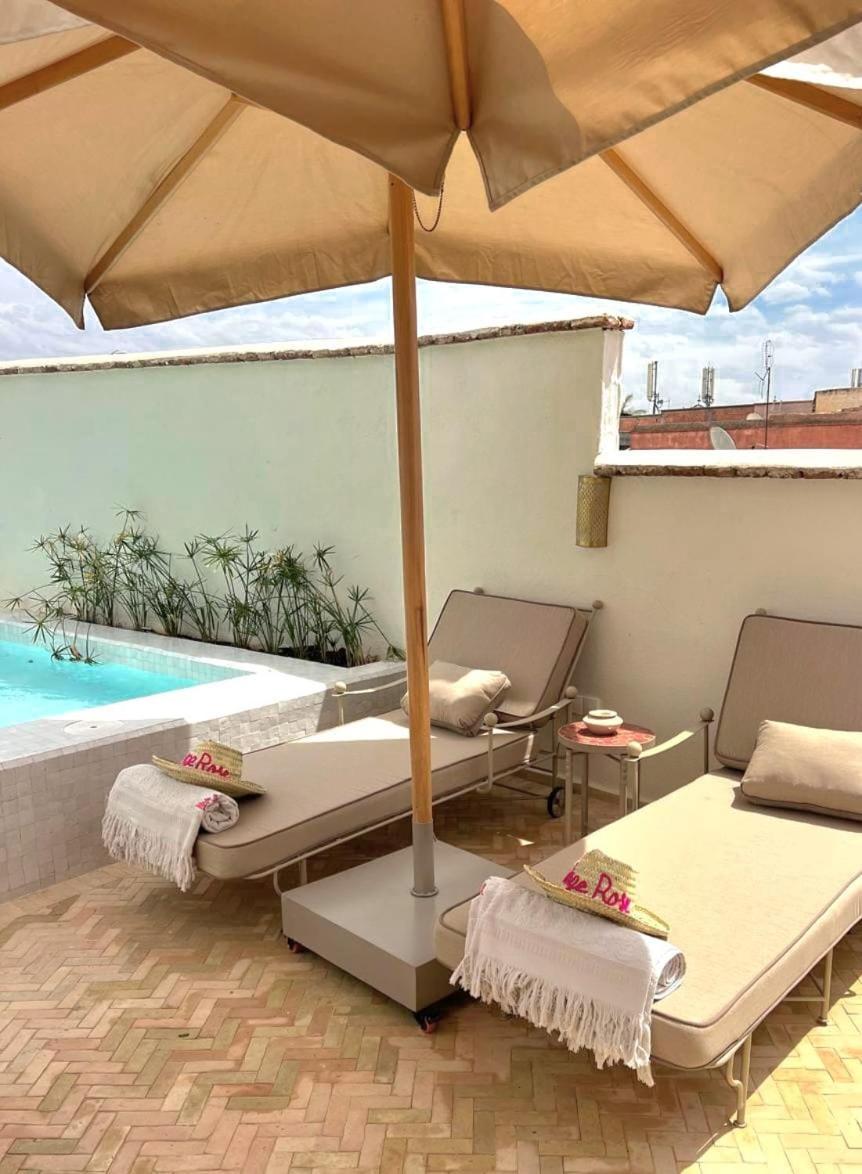 Bed and Breakfast Le Singe Rose Marrakesz Zewnętrze zdjęcie
